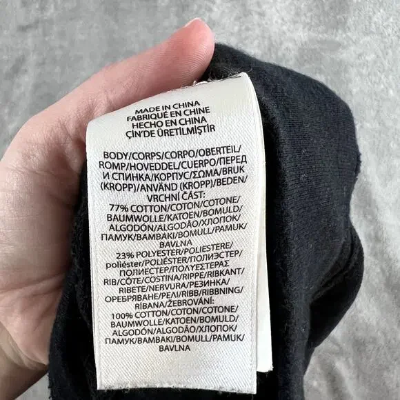 Ralph Lauren Velour Joggers Womens XS Black Luxe Loungewear Drawstring - Picture 6 of 11